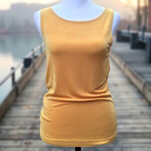 Chico's Travelers Women's "Slinky Knit" Sleeveless Top/Tank Round Neck (Sz 0/Sm)